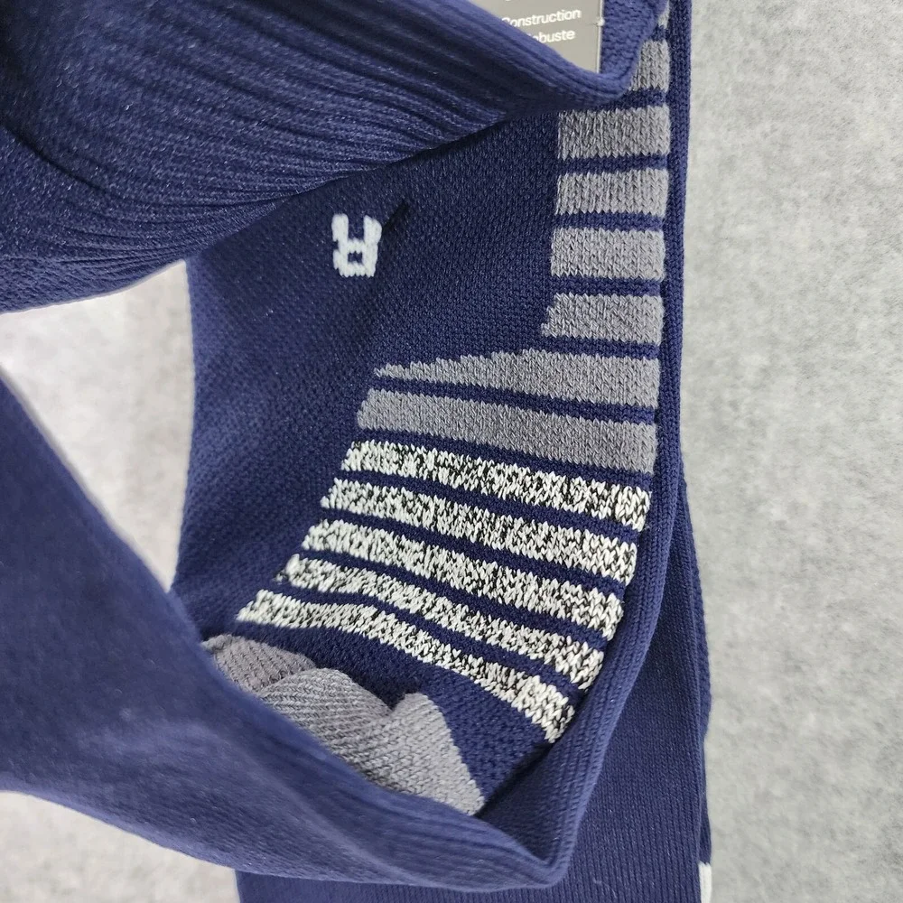 Under Armour Socks Unisex UA Soccer Performance Blue Cushioned Over-The-Calf